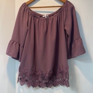 Moa Moa dusty purple blouse